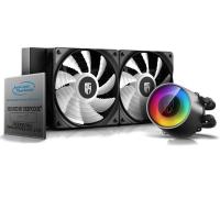 DEEP COOL 240MM CASTLE 240RGB-V2 RGB SIVI SOĞUTMALI İŞLEMCİ FANI