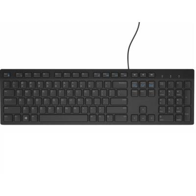 Dell KB-216 Kablolu Q Klavye Siyah (580-ADHQ)