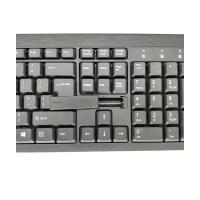 DEXIM KMSW-916 Kablosuz Q Trk Optic Mouse Siyah Multimedya Klavye - Mouse Set