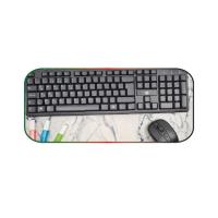 DEXIM KMSW-916 Kablosuz Q Trk Optic Mouse Siyah Multimedya Klavye - Mouse Set