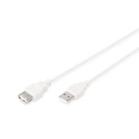 Digitus AK-300202-050-E 5M USB 2.0 Bej Uzatm Kbl