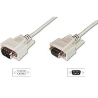 Digitus AK-610203-030-E 3M D-Sub9 Zrhlı Veri Kablo