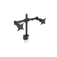 DMP 13/27" LCD352D Hareketli Siyah 2 kollu yatay Monitör Askı Aparatı