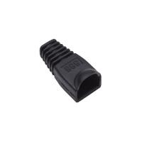DORAX DR-6291 RJ45 100lü paket Konnektör Koruma Kılıfı Siyah (Papuç)