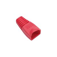 DORAX DR-6295 RJ45 100lü paket Konnektör Koruma Kılıfı Kırmızı (Papuç)