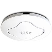 DRAYTEK VigorAP 912C 1200mbps AC1200 Dual Band Mesafe Genişletici Kurumsal Access Point PoE Tavan Tipi