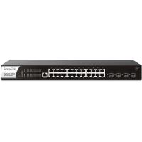 DRAYTEK 24port 400W FULL PoE VigorSwitch P2280x GIGABIT 4X-10GbE SFP+ Yönetilebilir Switch