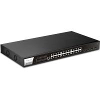 DRAYTEK 24port 400W FULL PoE VigorSwitch P2280x GIGABIT 4X-10GbE SFP+ Yönetilebilir Switch