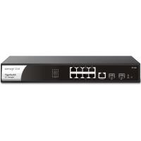 DRAYTEK 8port 140w FULL PoE VigorSwitch P2100 GIGABIT 2X SFP Yönetilebilir Switch