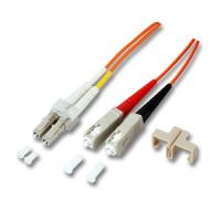 ECOLAN 3metre SM SC-LC 9/125µ LSZH Duplex Fiber Optik Patch Kablo