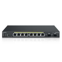 ENGENIUS 10 Port Neutron EWS2910P 20 AP Desteği Yönetilebilir 8xPoE + 2xSFP L2 Controller Switch (61,6W)