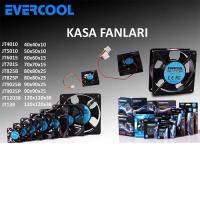 EVERCOOL 7cm JT7015 Siyah Kasa Fanı