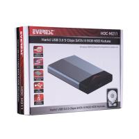 EVEREST 2.5" HDC-M211 RGB USB 3.0 HARİCİ DİSK KUTUSU