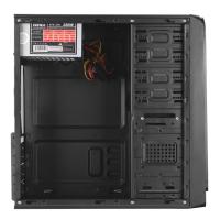 Everest 250W-Peak ( 723A ) Midi Tower Parlak Siyah
