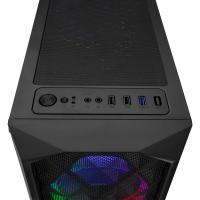 EVEREST BUMPY 4X- RGB FANLI GAMING MID-TOWER PC KASASI