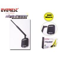 EVEREST EWN-686N 300Mbps 802.11N+1KM USB Kablosuz Adaptör 5dBi Dipol Anten (Sökülebilir)