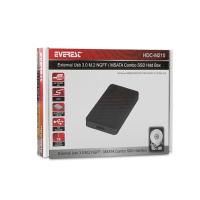 Everest HDC-M210 Hrci Usb3.0 M2 NGFF/MSATA HDD Kts