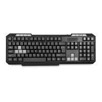 Everest KB-700 Siyah USB Arabic-US layout Multimed