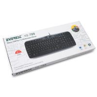 Everest KB-799 Siyah 1*USB Q Multimedia Klavye