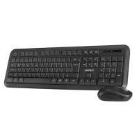 EVEREST KM-8100 Kablosuz Q Trk Siyah Multimedya Klavye & Mouse Set