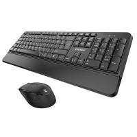 Everest KM-6176 Siyah Kablosuz Klavye Mouse Set
