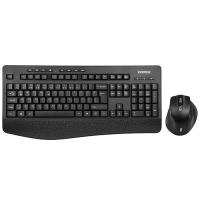 Everest KM-6017 Siyah Kablosuz Q Klavye Set