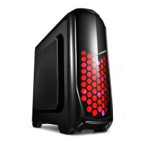 EVEREST Powersiz Rampage Armego mid Tower ATX PC Kasası Pencereli Siyah USB 3.0