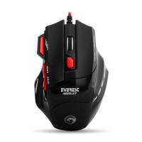 EVEREST USB SGM-X7 Oyuncu Optic Siyah Mouse + Mouse Pad