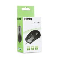 Everest SM-163 Usb Siyah Mouse
