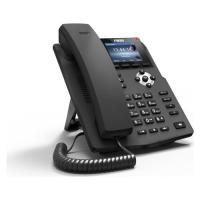 Fanvil X3SP POE RENKLI EKRAN Masaüstü Lcd Ekran IP Telefon Siyah/Gri