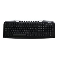 Flaxes FLX-172Q-MM Türkçe Q USB Multimedyya Klavye