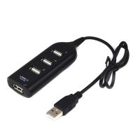 FLAXES FUC-201 4port USB 2.0 Siyah USB Çoklayıcı Hub