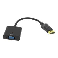 FRISBY 0.15metre FA-6652C DisplayPort & Vga Dişi Görüntü Kablosu Siyah