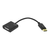FRISBY 0.15metre FA-6640C DisplayPort & DVI (24+5) Görüntü Adaptörü Siyah 2K