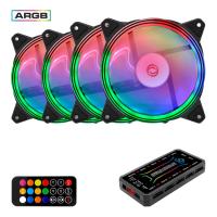 FRISBY 12CM FCL-F1272C 4-ADET ARGB FAN+ KONTROL HUB KASA FANI