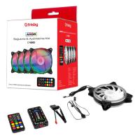 FRISBY 12CM FCL-F1272C 4-ADET ARGB FAN+ KONTROL HUB KASA FANI