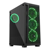 FRİSBY FC-9375G 600W 80+ 4XRGB MESH KASA