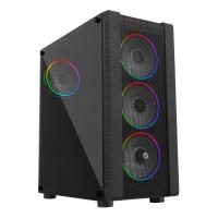 FRİSBY FC-9370G 600W 80+ 4XRGB MESH KASA