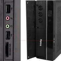FRISBY FC-S6020B Kulplu Slim Tower mATX  300W KASA (S)