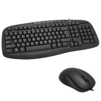 FRISBY FK-4825QU USB Q Trk Optic Mouse Siyah Multimedya Klavye - Mouse Set