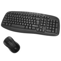 FRISBY FK-4830WQ Kablosuz Q Trk Optic Mouse Siyah Multimedya Klavye & Mouse Set