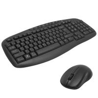 FRISBY FK-4830WQ Kablosuz Q Trk Optic Mouse Siyah Multimedya Klavye & Mouse Set