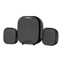 FRISBY FS-2420A 2+1 SD ve USB' li Siyah 11w Hoparlör