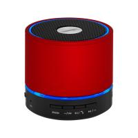 FRISBY FS-P202BT Bluetooth+USB-SD Kırmızı/Siyah 3w Taşınabilir Hoparlör Renk Değiştiren LED'ler