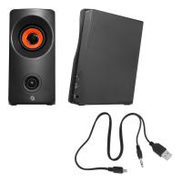 FRISBY FS-2134U 1+1 Bluetooth AUX-TF/USB Siyah 12w Hoparlör Taşınabilir Dahili Bataryalı