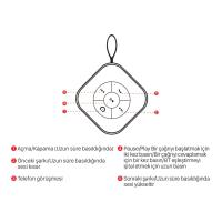 FRISBY FS-184BT-B Bluetooth Siyah 6w Mikrofonlu Hoparlör
