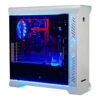 FRISBY POWERSIZ FC-9100G 3X MAVİ LED FAN GAMING ATX KASA GÜMÜŞ