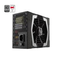 FSP 1000w Aurum PT-1000FM 13,5cm Fan Aktif PFC 80+ Platinum Power Supply (PSU) V2.4 6x (6+2pin) Sata