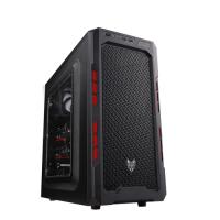 FSP CMT210 CMT210R-500 500W 80+ Mid Tower Gaming Kasa Kırmızı Çerçeve