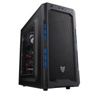 FSP CMT210 CMT210B-500 500W 80+ Mid Tower Gaming Kasa Mavi Çerçeve